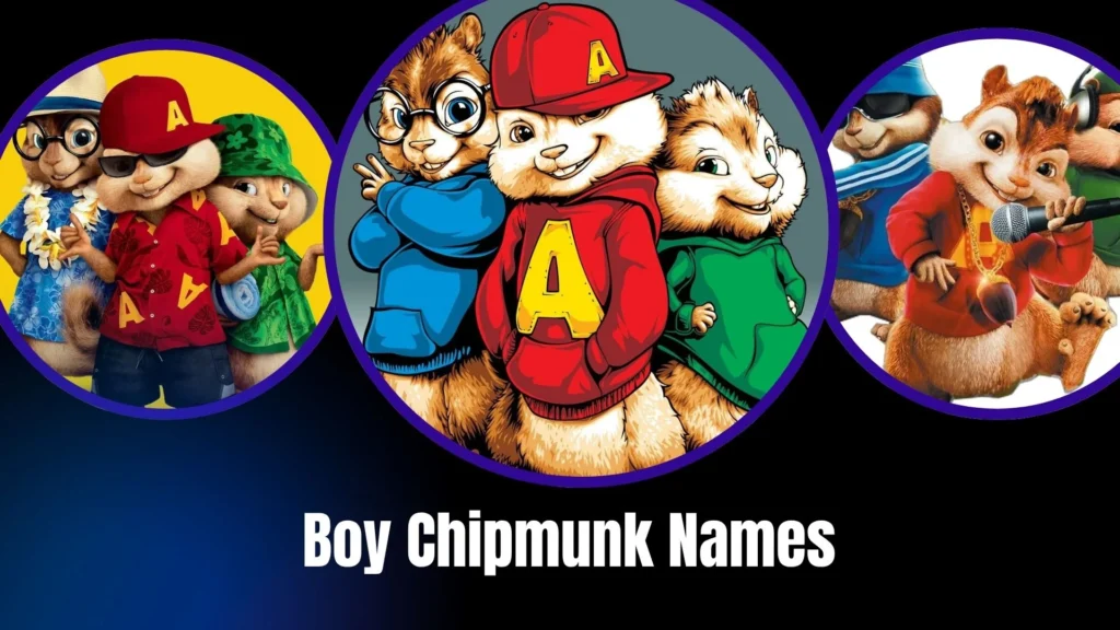 Boy Chipmunk Names