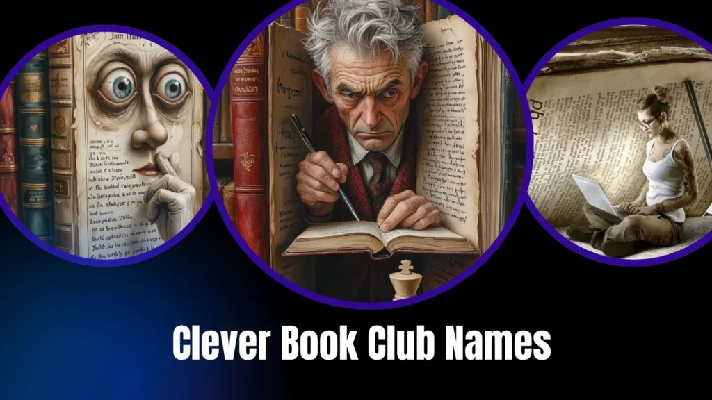 Clever Book Club Names