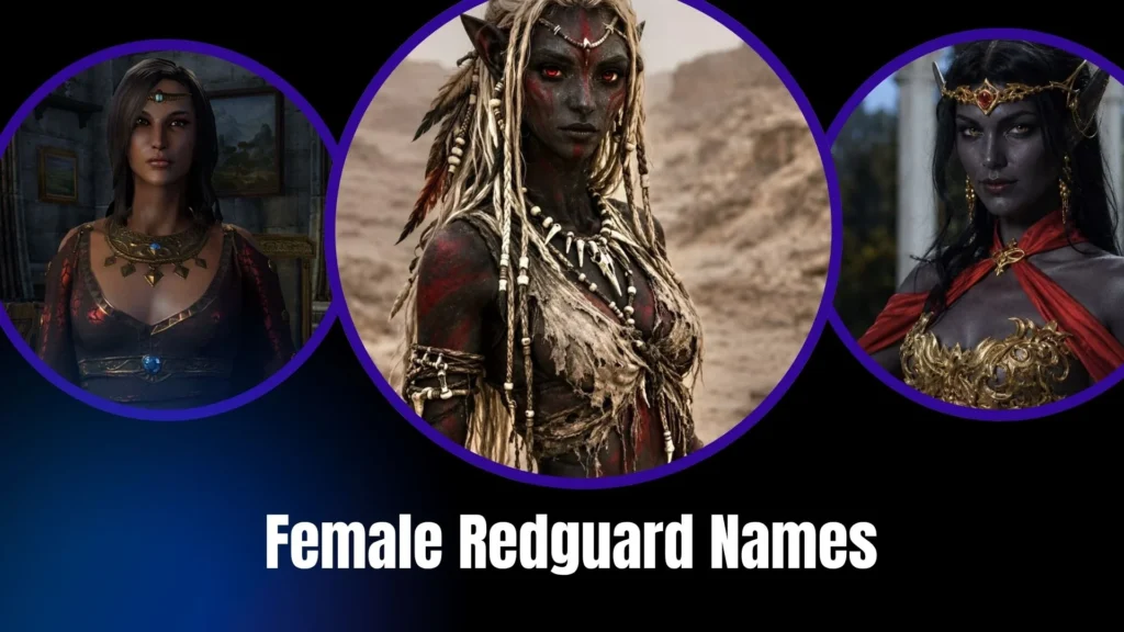 Female Redguard Names