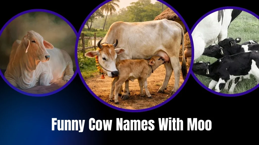 Funny Cow Names With Moo