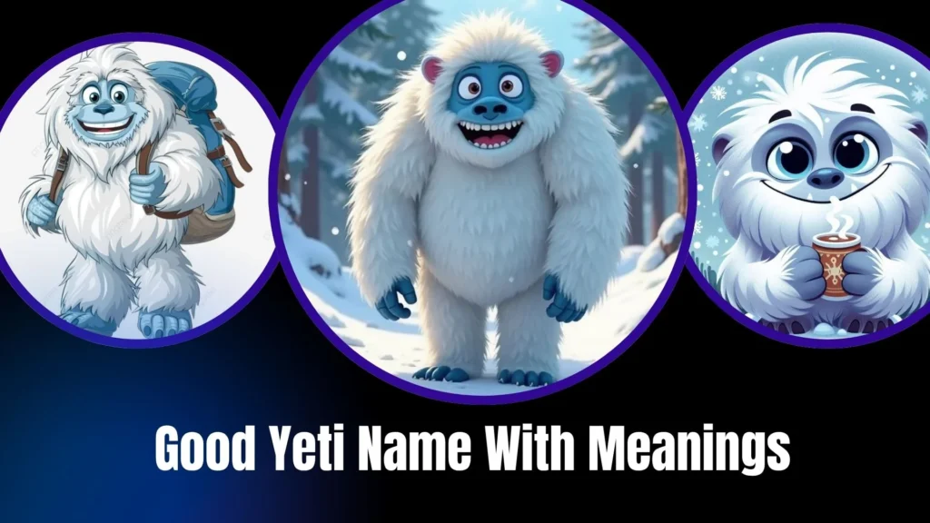 Good Yeti Name With Meanings