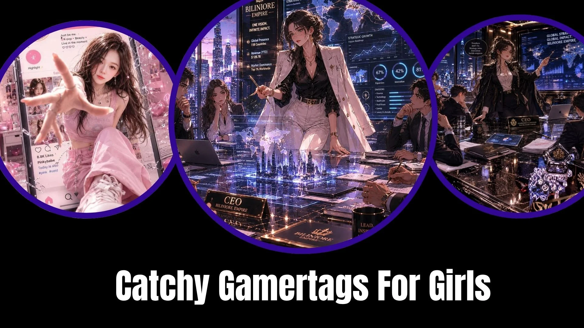 Catchy Gamertags For Girls