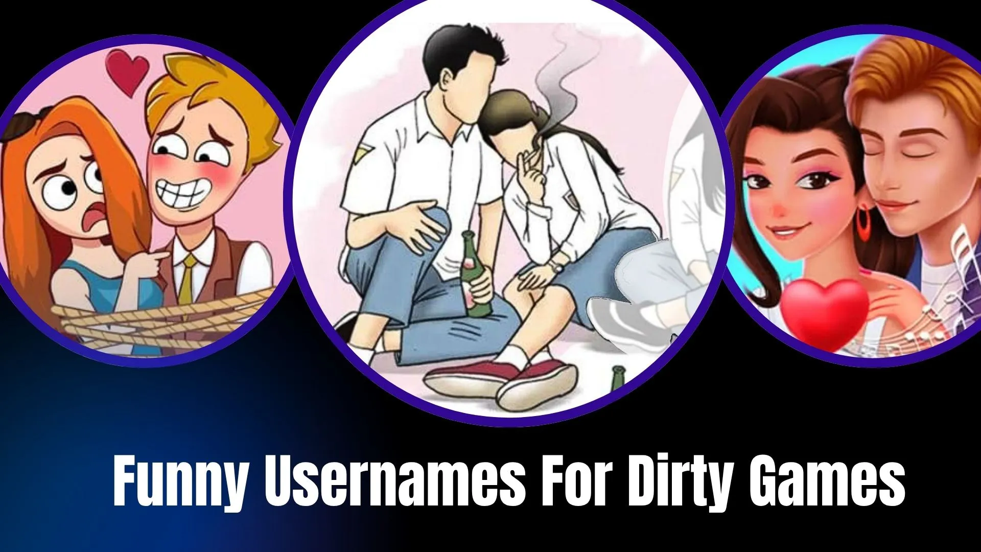 Funny Usernames For Dirty Games
