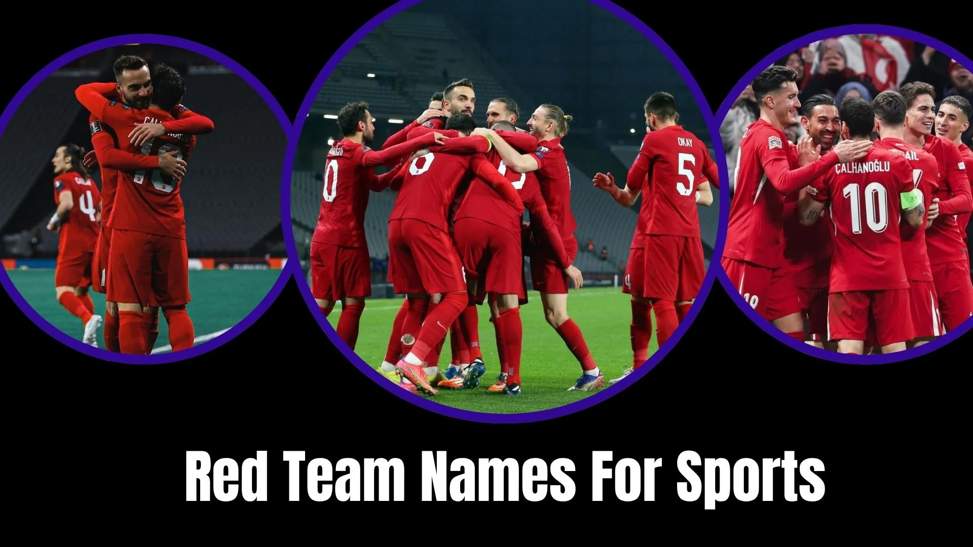 Red Team Names For Sports