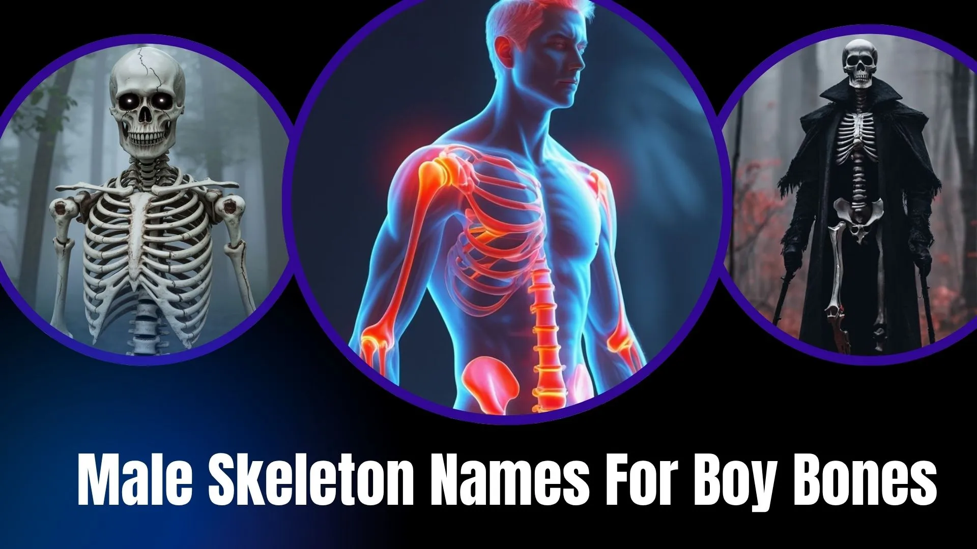 Male Skeleton Names For Boy Bones