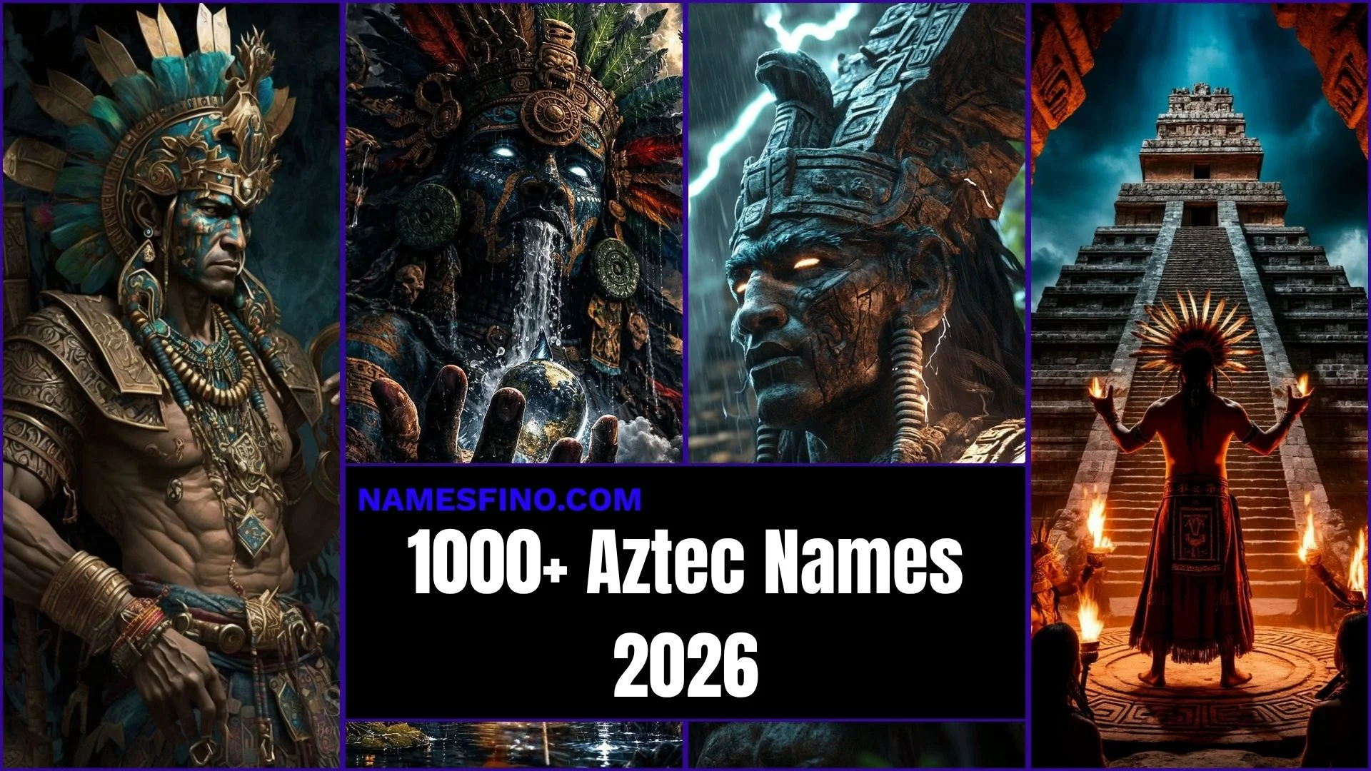 1000+ Aztec Names: Unique, Male, Female, Warrior, Ancient, Funny