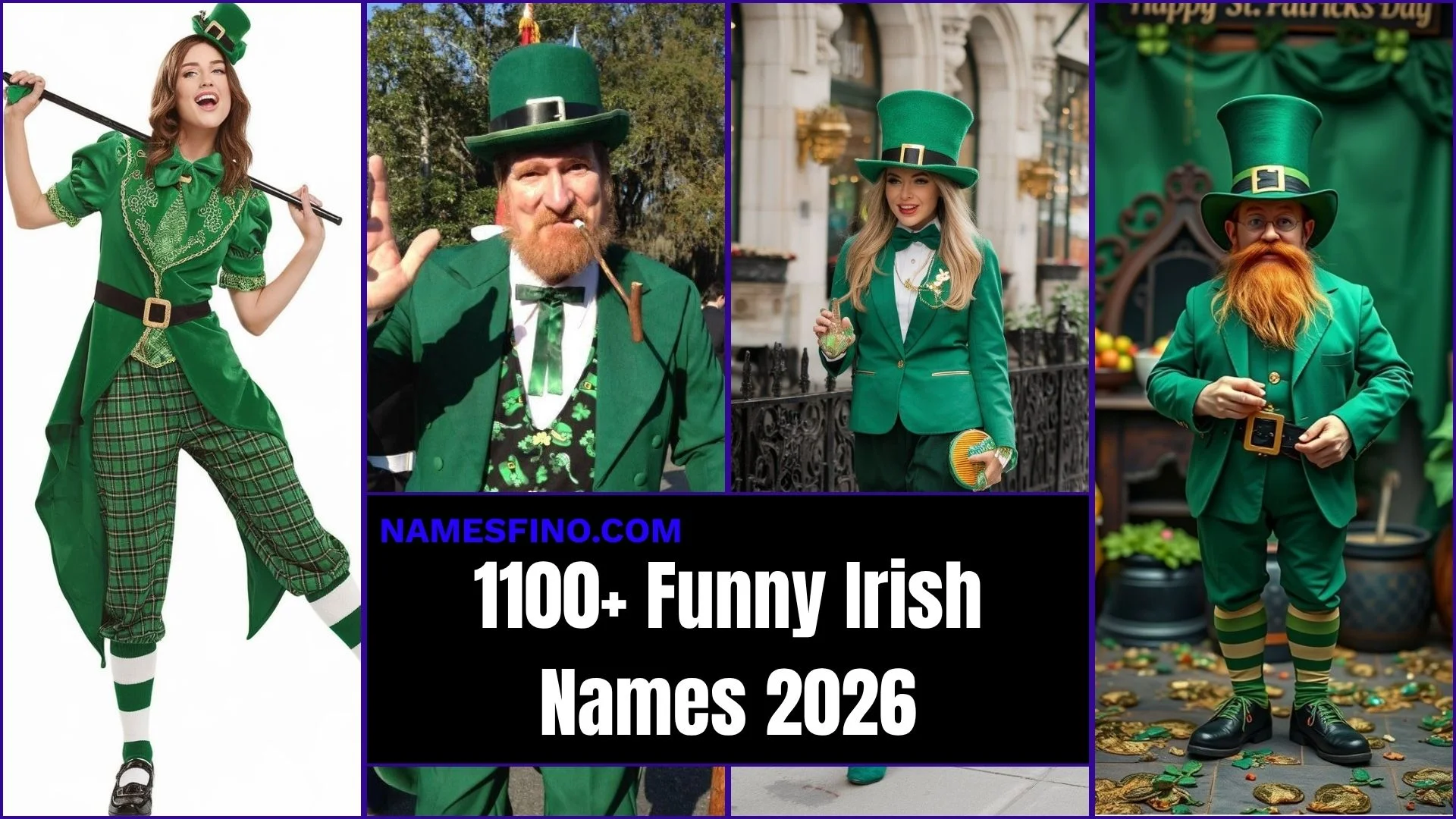 1100+ Funny Irish Names: Kids, Adults, Pets, Unique, Cute, Dirty