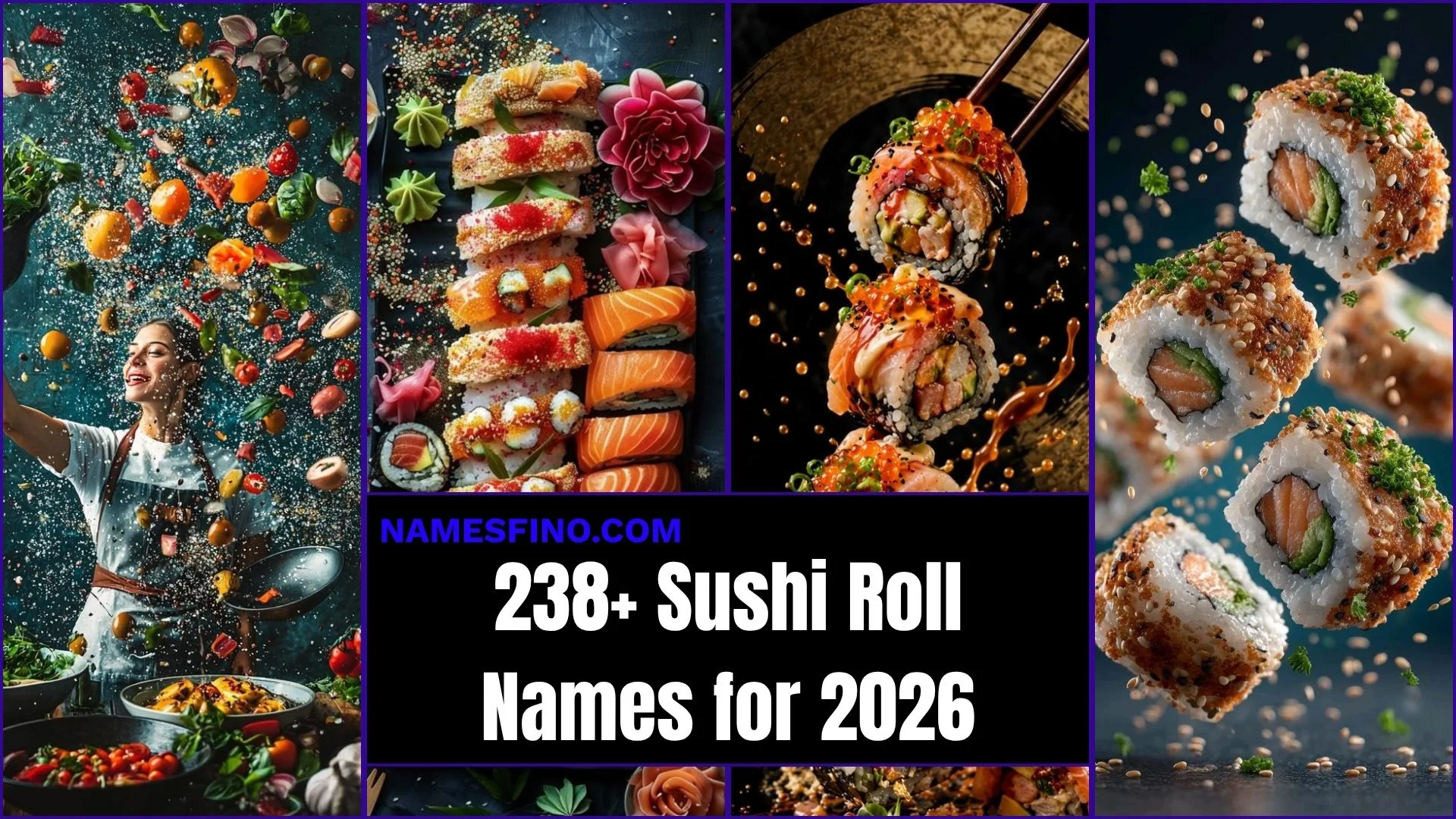 238+ Sushi Roll Names for 2026: Creative, Fun & Unique Ideas!