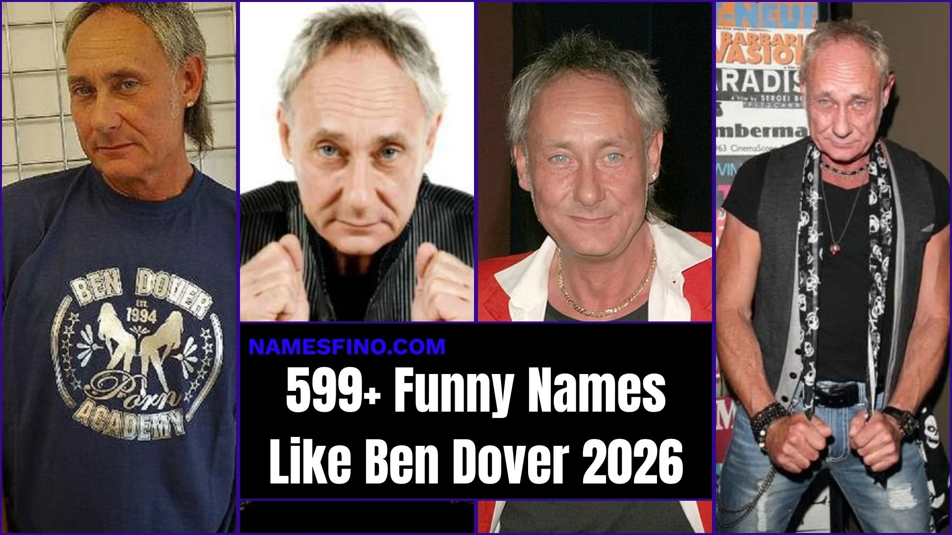 599+ Funny Names Like Ben Dover to Get a Good Laugh in 2026
