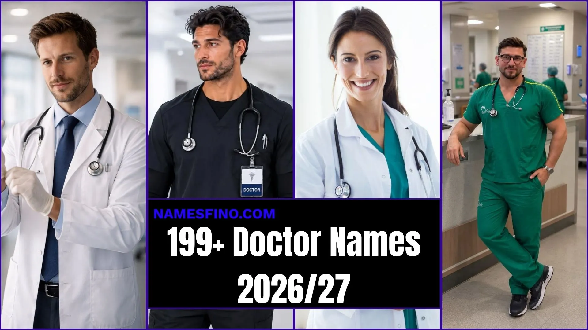 199+ Doctor Names: That Sound Powerful, Professional and Surprisingly Creative