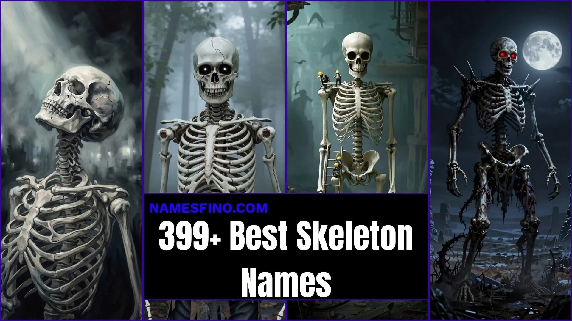 399+ Best Skeleton Names: You Have Never Thought Of From Hilarious To Dark And Mysterious